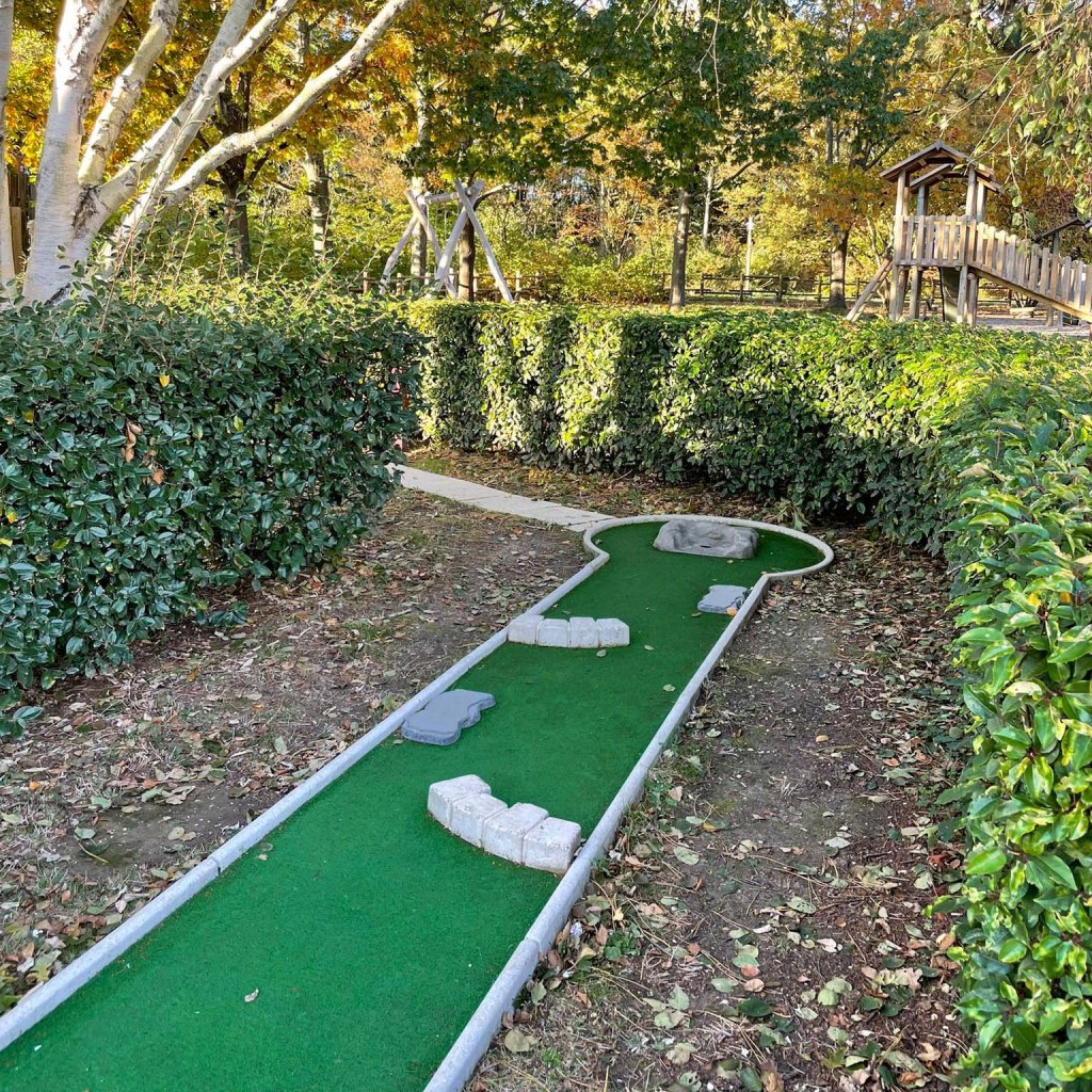 The Mini Golf Course at Disney's Davy Crockett Ranch, Disneyland Paris