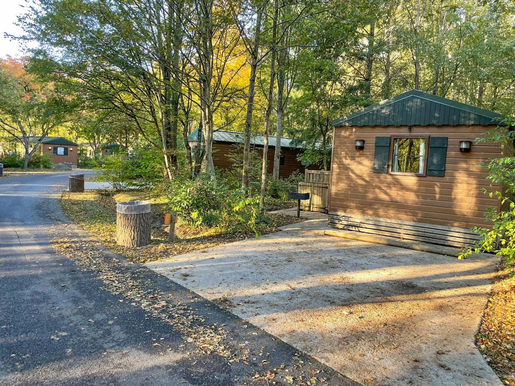 The Cabin's Exterior at Disney's Davy Crockett Ranch, Disneyland Paris