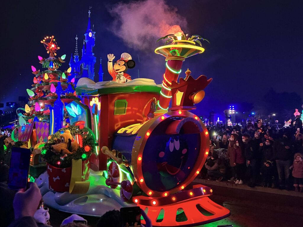 A Look Behind The Scenes of Mickey’s Dazzling Christmas Parade