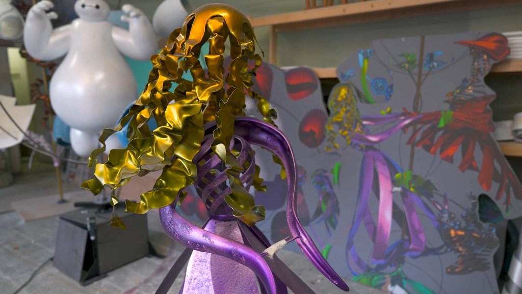 Princess Inspired Mobile for Gardens of Wonder in the Workshop.