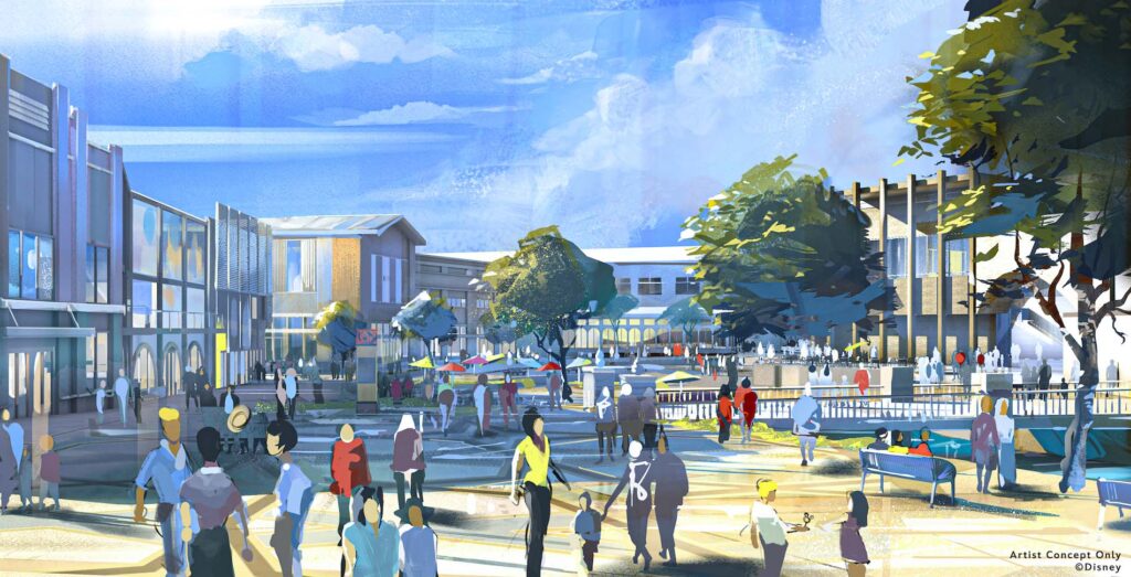 Disneyland Paris Unveils First Concept Art for Disney Village 2.0