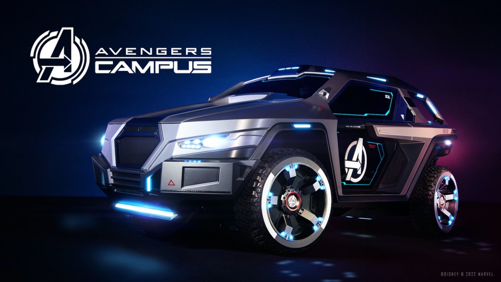 First look at the “Avengers Deployment Vehicle” or “ADV” 