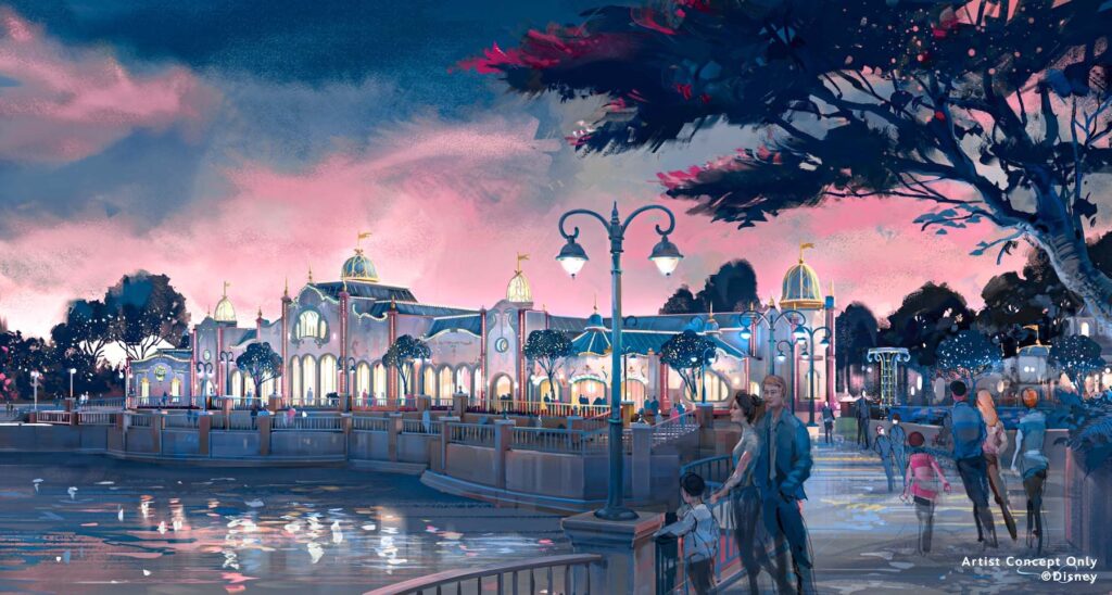 First Look: New Lake Side Restaurant & Promenade Coming to Walt Disney Studios Park 2.0