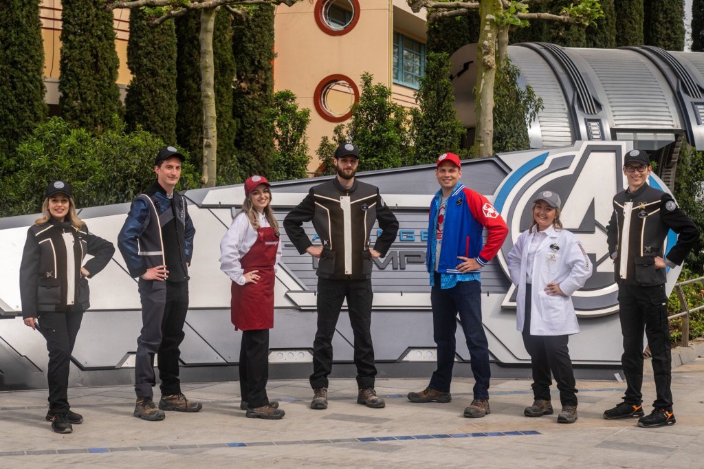 Avengers Campus Paris Cast Member Costumes. Source: Disney 