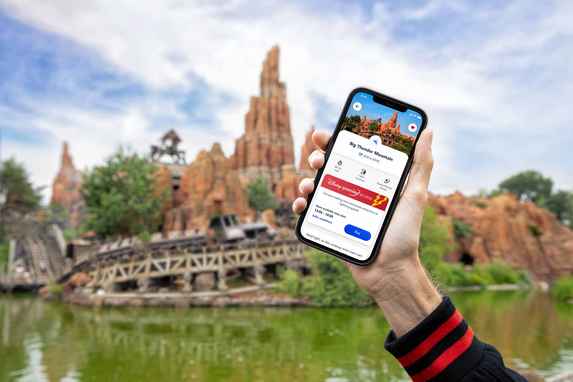 Disney Premier Access One selected for Big Thunder Mountain. 