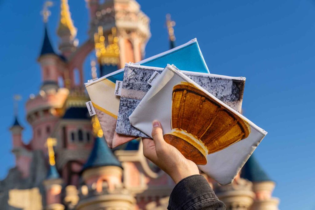 Disneyland Paris Releasing Up-cycling Sleeping Beauty Castle Tarp Accessories
