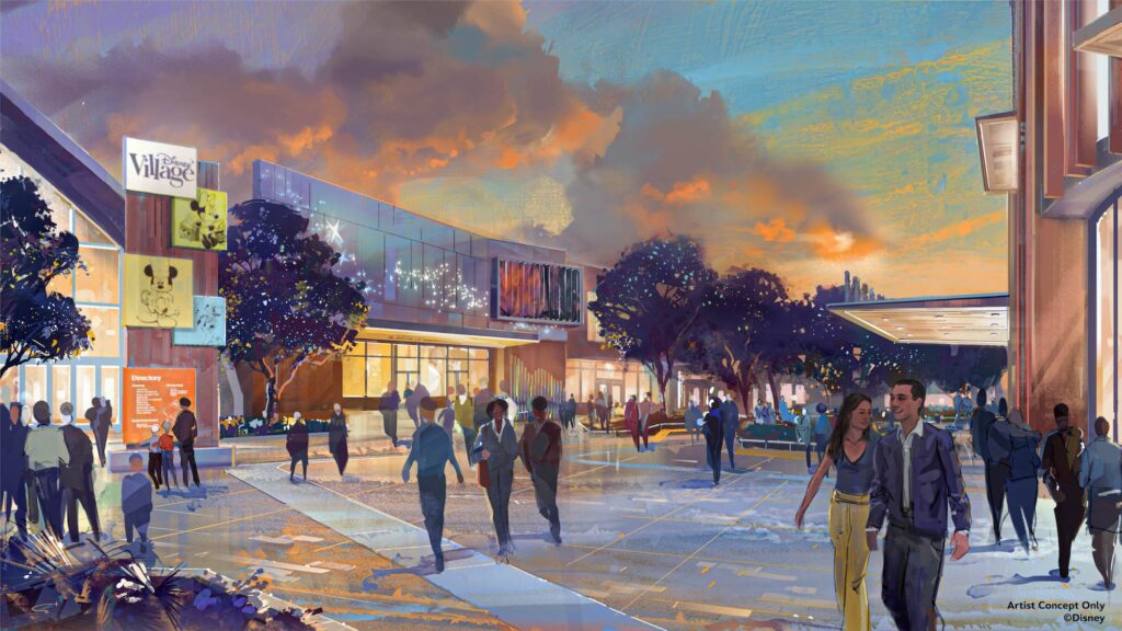 New Disney Village Elevation & Details Shared by Disneyland Paris