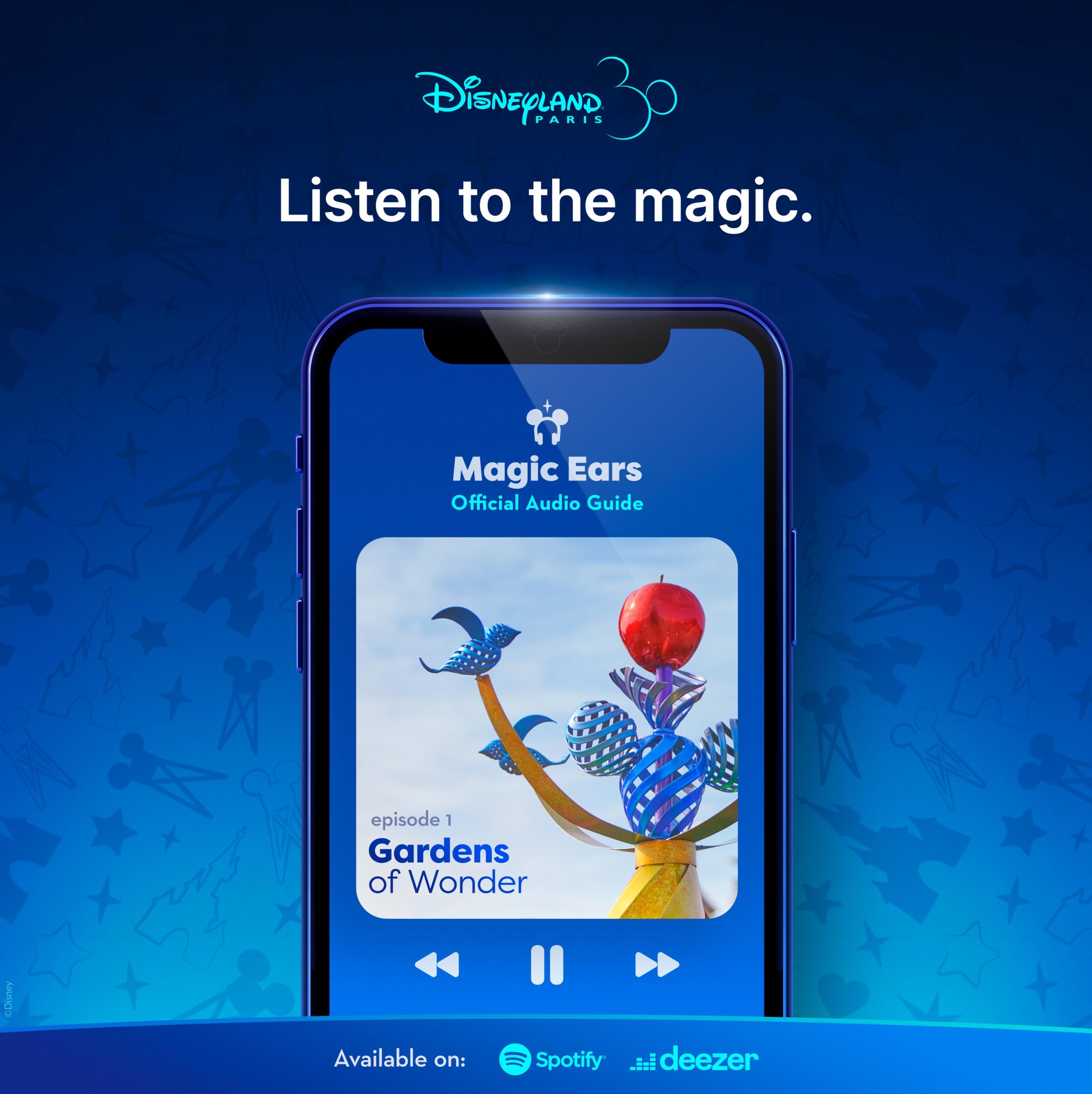 New Gardens of Wonder Audio Guide Released | Disneyland Paris
