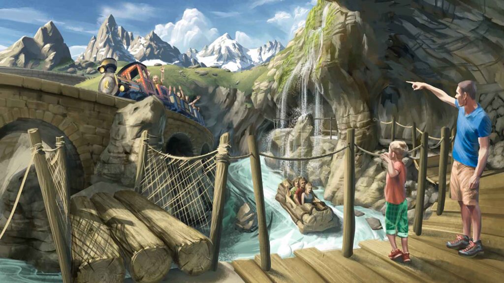 First look at the Revamped Tirol Log Flume & Alpine Coaster ‘Enzian’ | Europa-Park