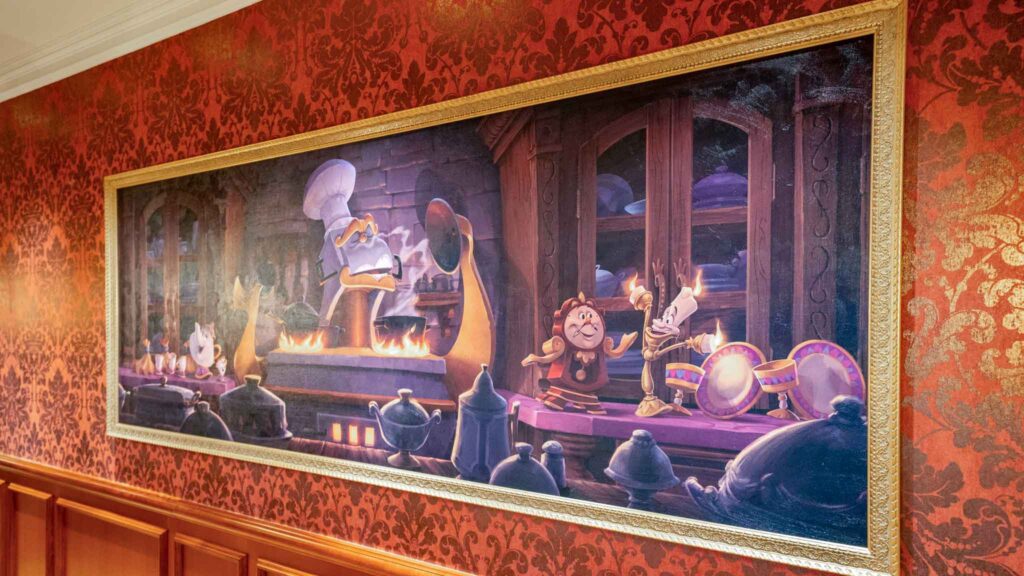 Royal Banquet Restaurant Artwork Revealed | Disneyland Paris