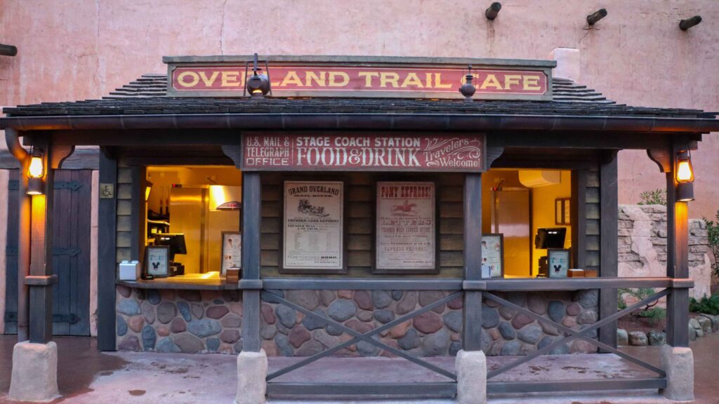 New Overland Trail Café Opens in Frontierland