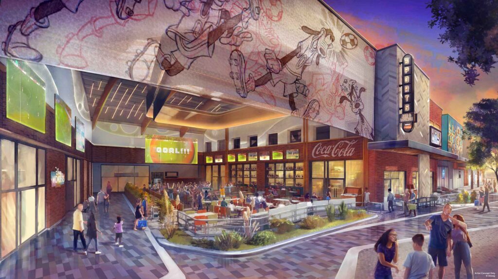 Disney Village’s Sports Bar to Undergo Major Transformation
