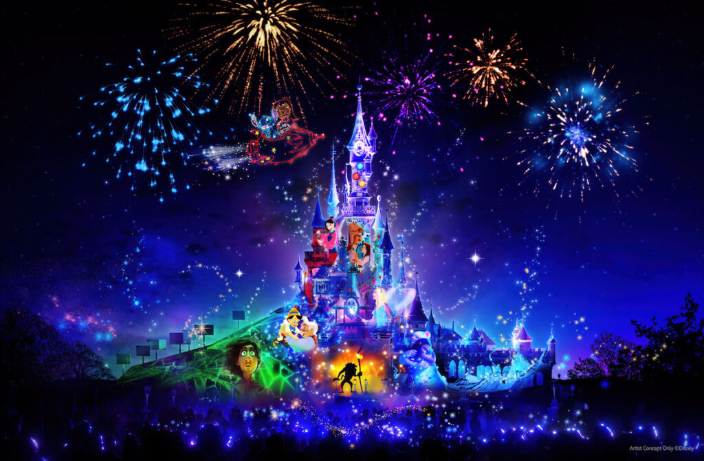 Disneyland Paris to Debut New Evening Show with Drones and Fireworks in January 2025