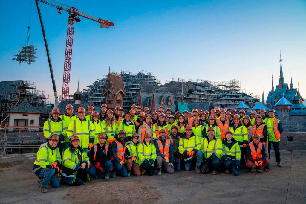 Disneyland Paris Reaches Major Milestone in World of Frozen&nbsp;Construction