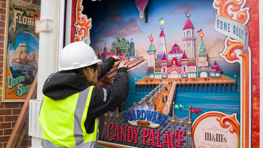 Disneyland Paris’s Boardwalk Candy Palace to Unveil Redesigned M&M’S Experience Following Renovation  