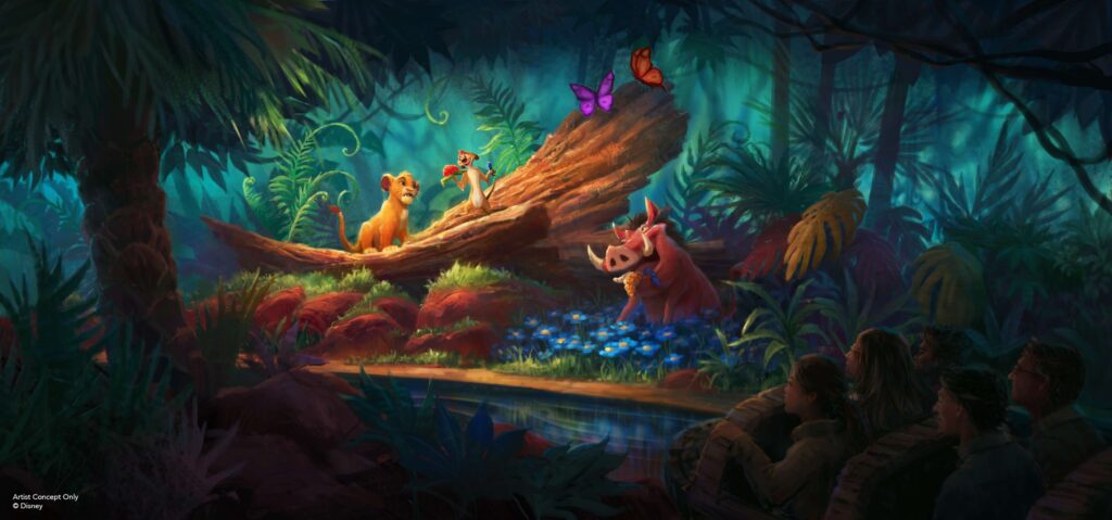Disneyland Paris Reveals New Lion King Attraction Details for Disney Adventure World