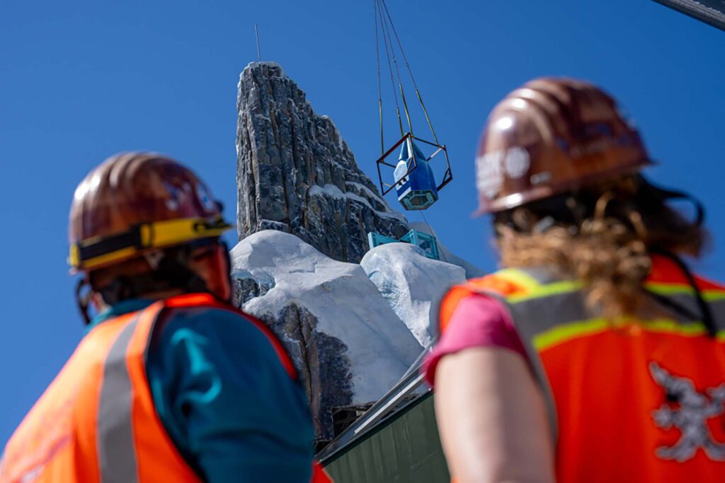 Construction Begins on Elsa’s Ice Palace at Disney’s World of Frozen