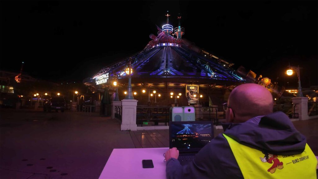 Disneyland Paris Unveils New Lighting Package for Star Wars Hyperspace Mountain