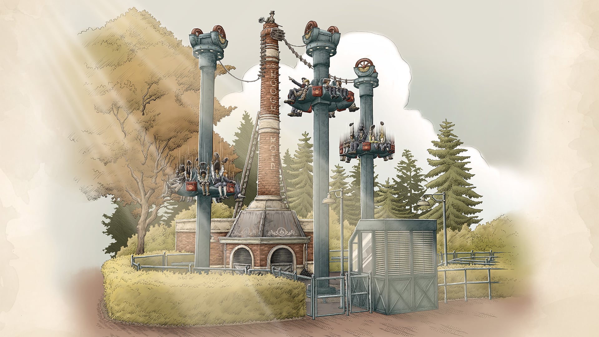 New Drop Tower Attraction Opening May 1, 2026 | Efteling
