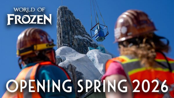 World of Frozen Opening Spring 2026 at Disneyland Paris