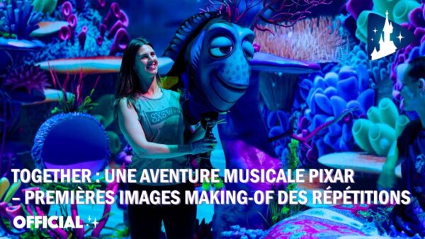 TOGETHER : Une Aventure Musicale Pixar – Premières images making-of des répétitions